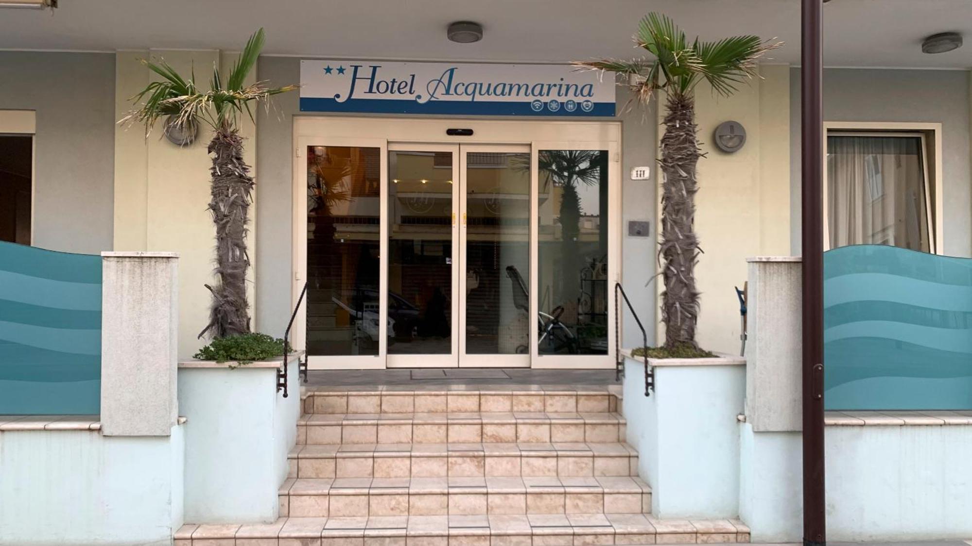 Hotel Acquamarina Viserba 리미니 외부 사진